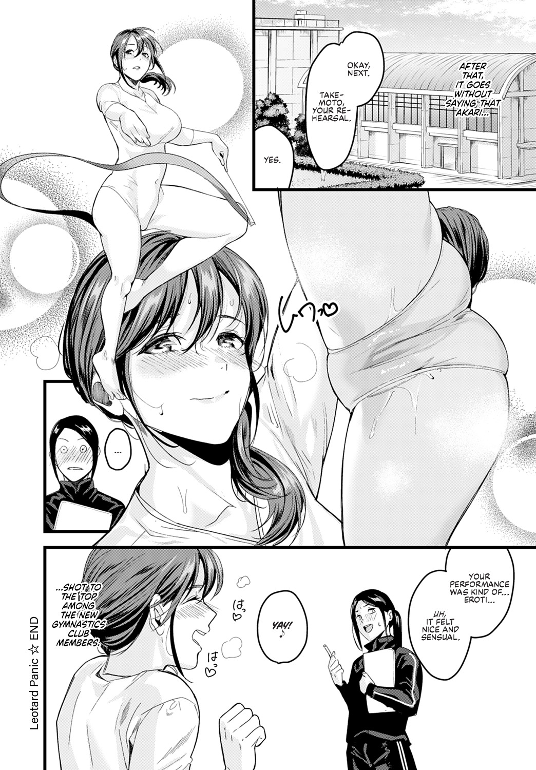 Hentai Manga Comic-Leotard Panic-Read-20